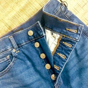 Express crop jeans size 2S